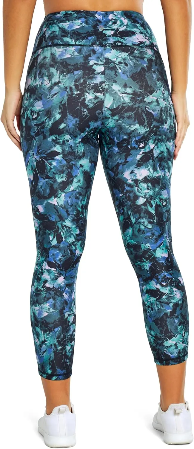 Balance Collection Women's High Rise Capri Legging-2 Pack