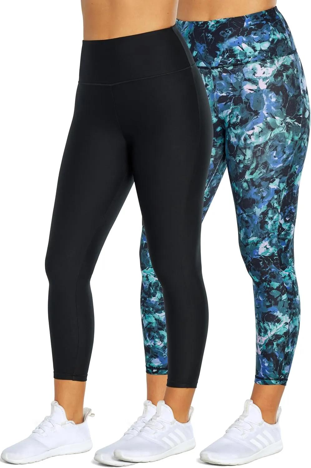 Balance Collection Women's High Rise Capri Legging-2 Pack