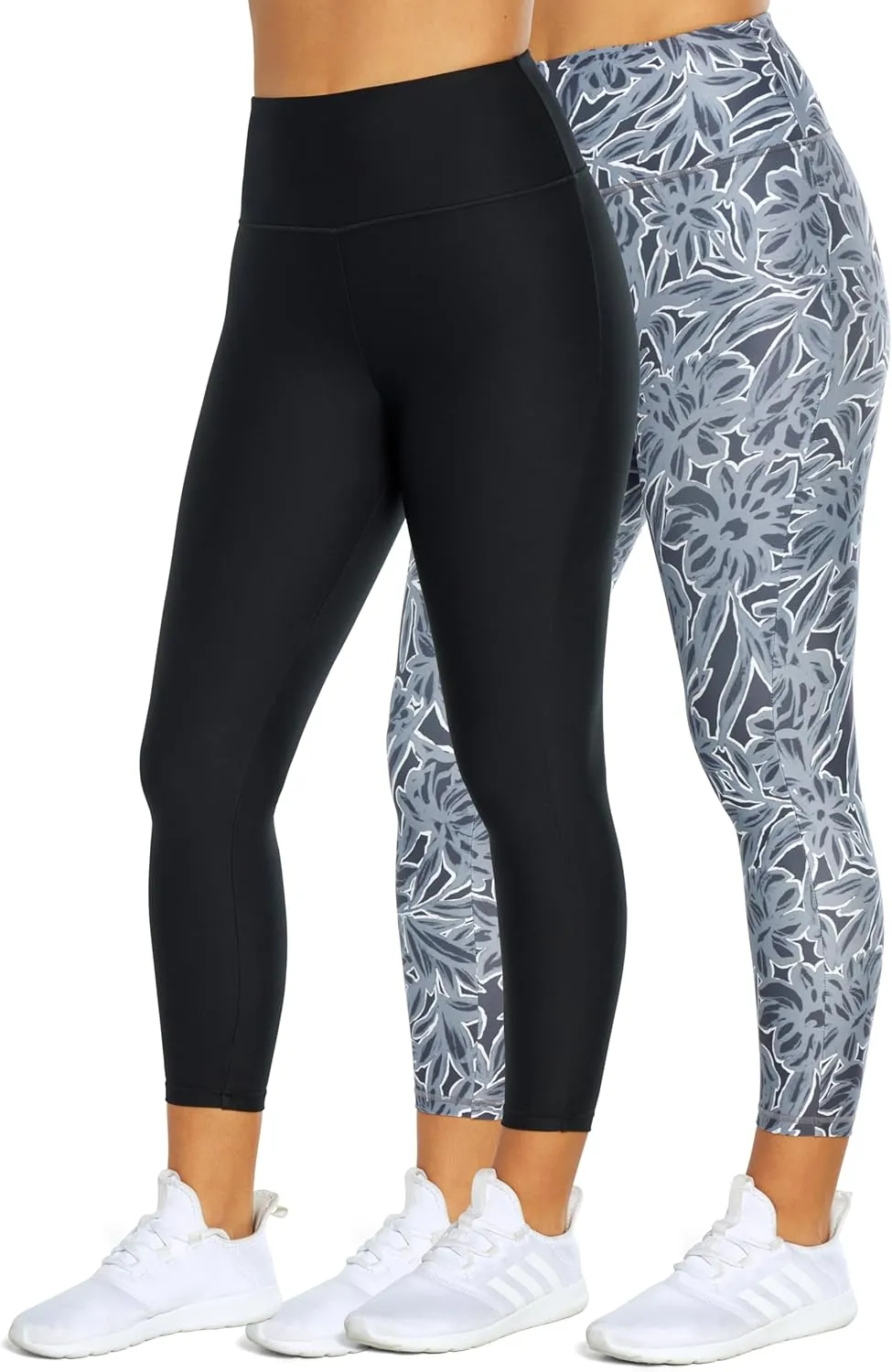 Balance Collection Women's High Rise Capri Legging-2 Pack