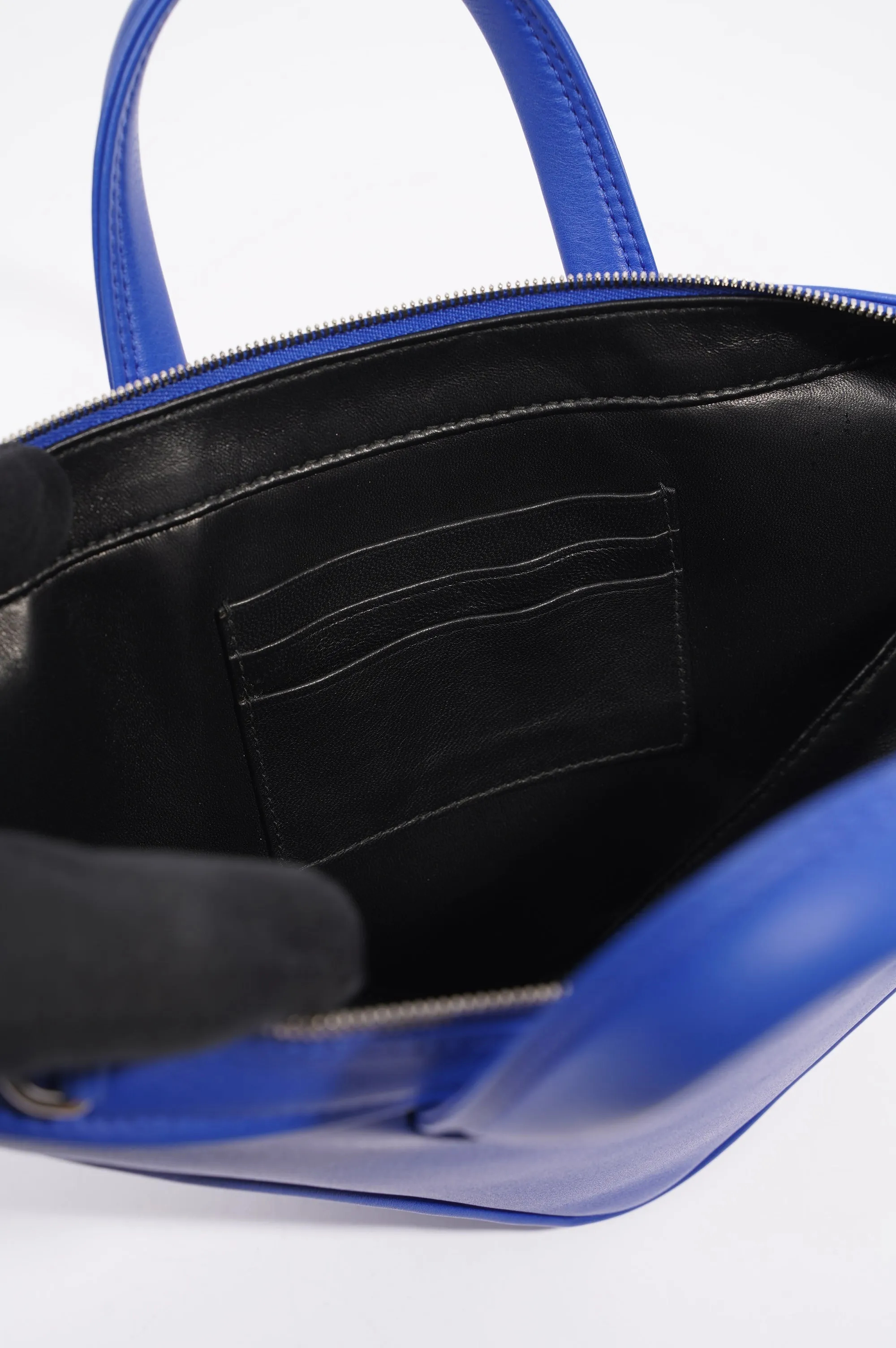 Balenciaga Womens Triangle Duffle S Bag Cobalt Blue