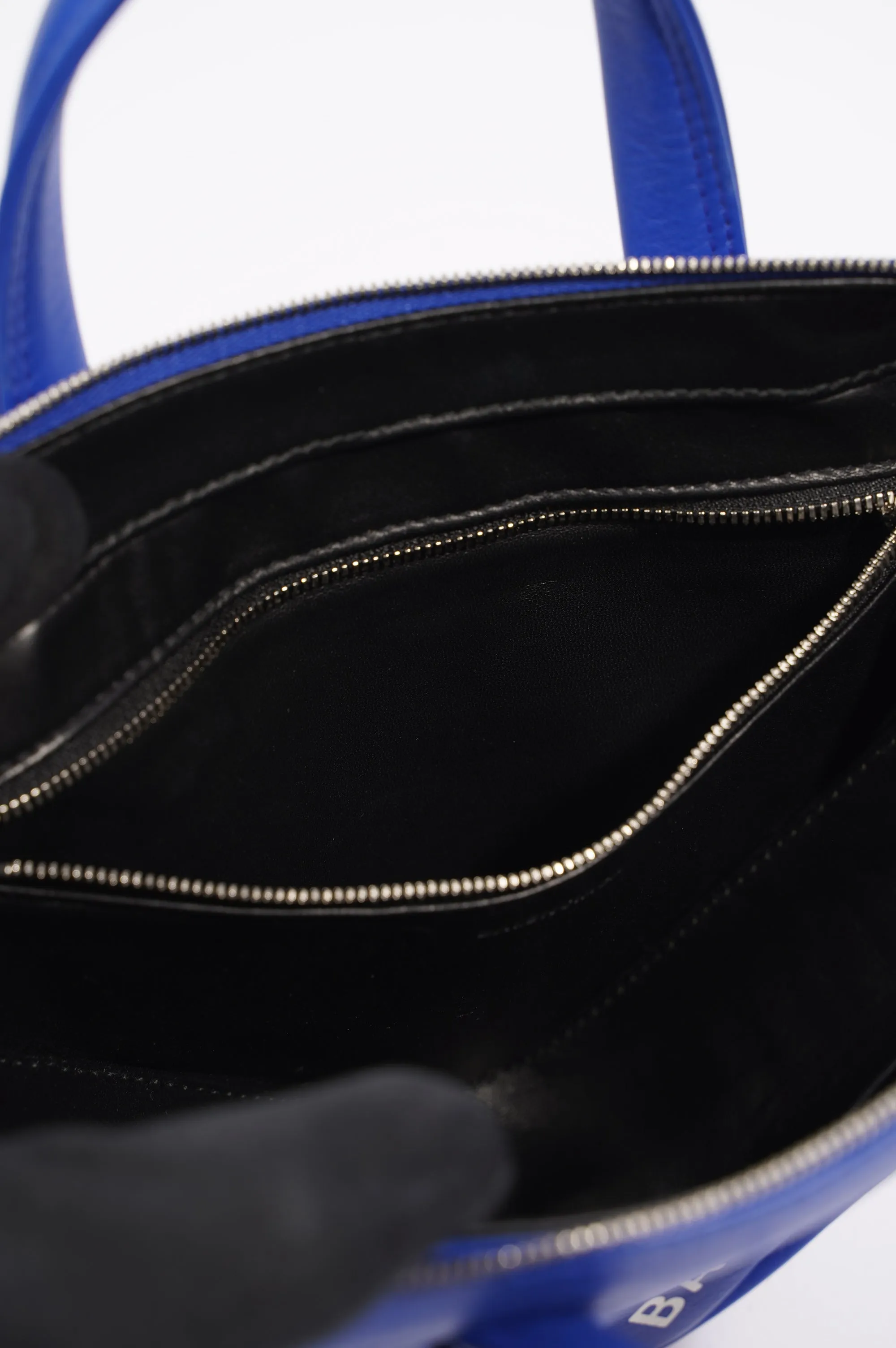 Balenciaga Womens Triangle Duffle S Bag Cobalt Blue