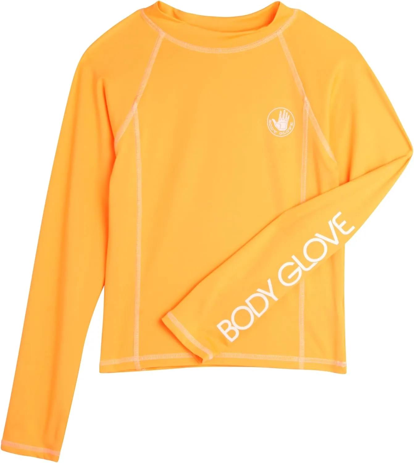 Body Glove Boys Swim Shirt - 2 Pack UPF 50  Sun Protection Quicky Dry Long Sleeve Rash Guard for Boys Kids Swimwear (2T-14)