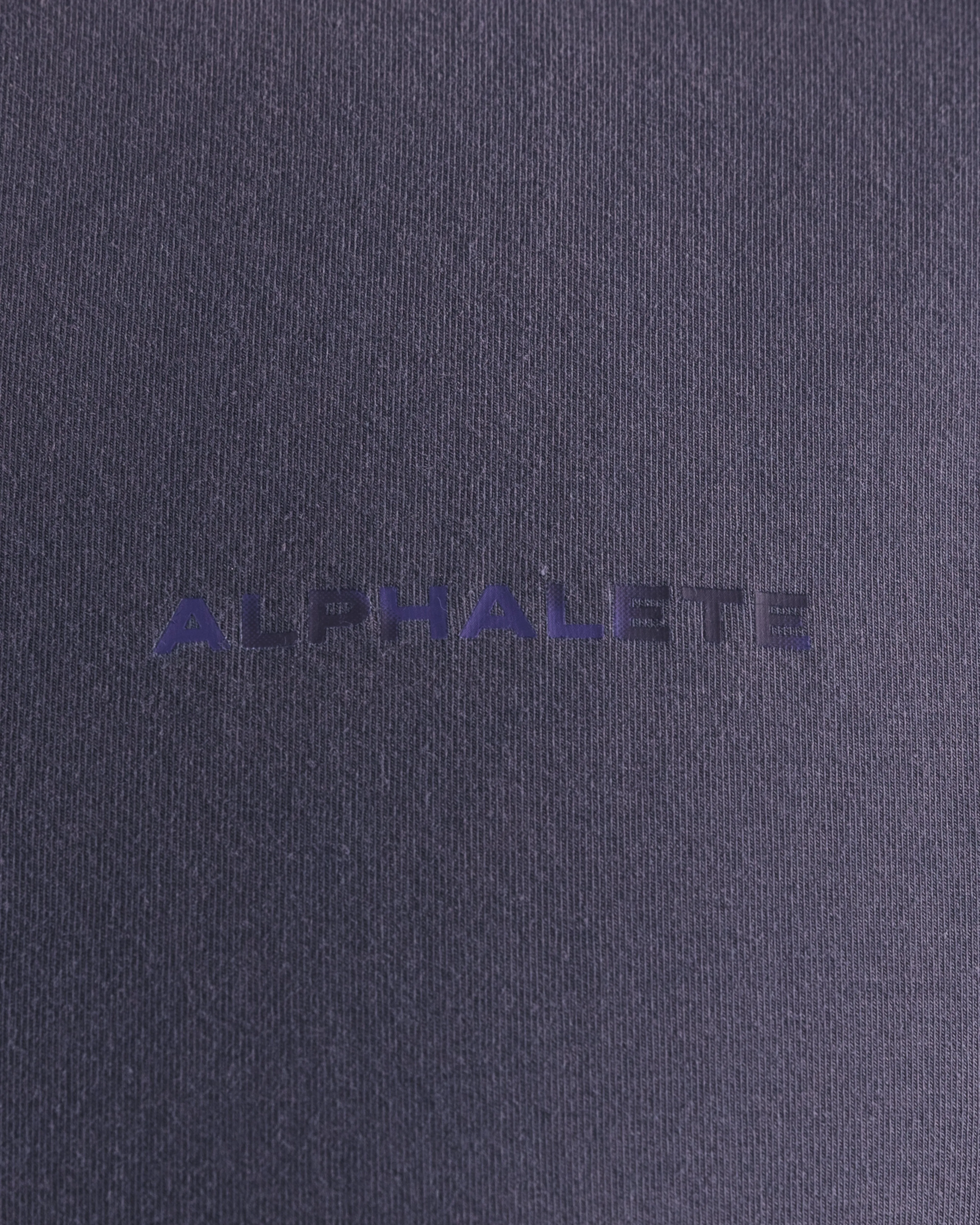 Breathe More Tee - Muted Purple