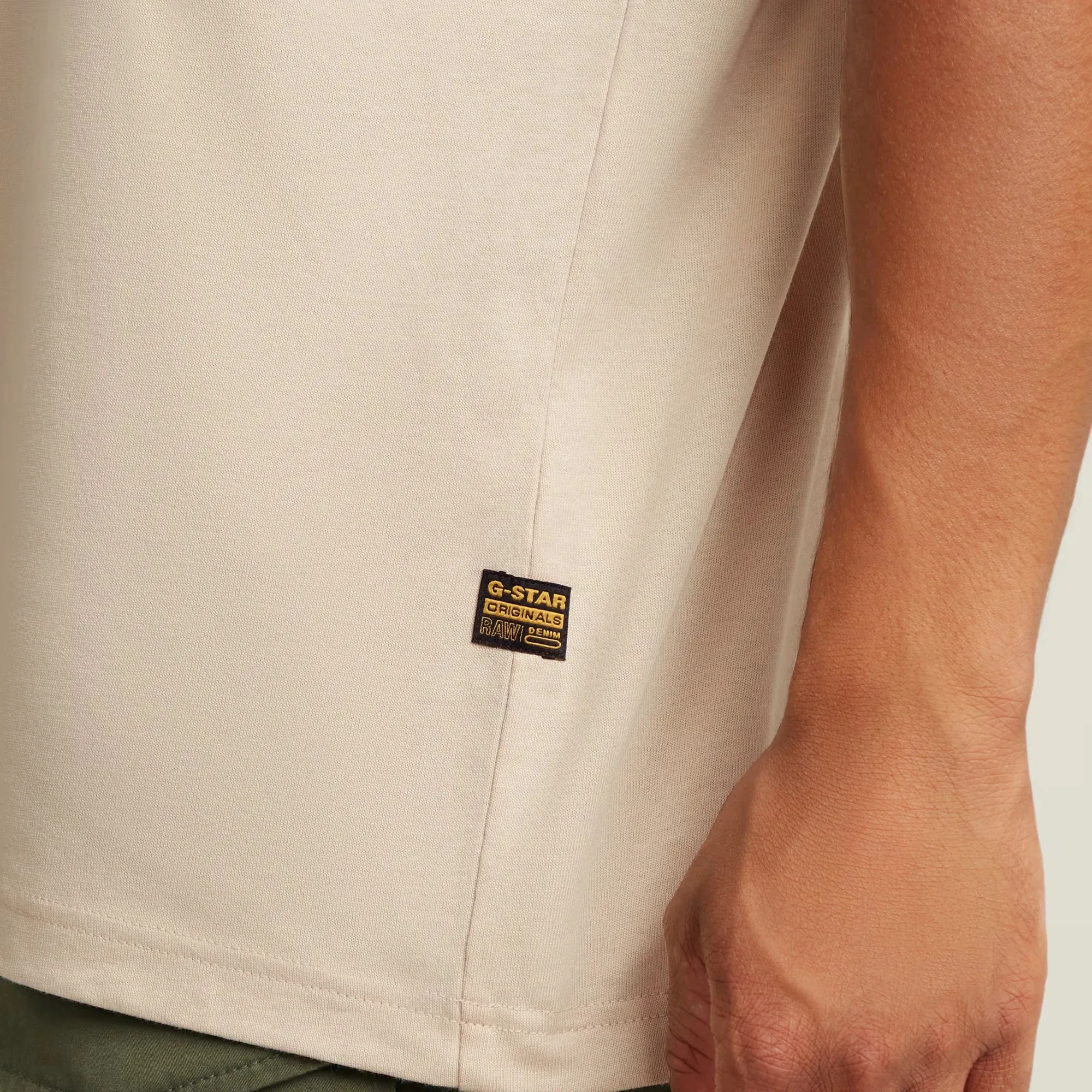 Burger Box Rain Loose T-Shirt (Beige) - D26478-C336-1214