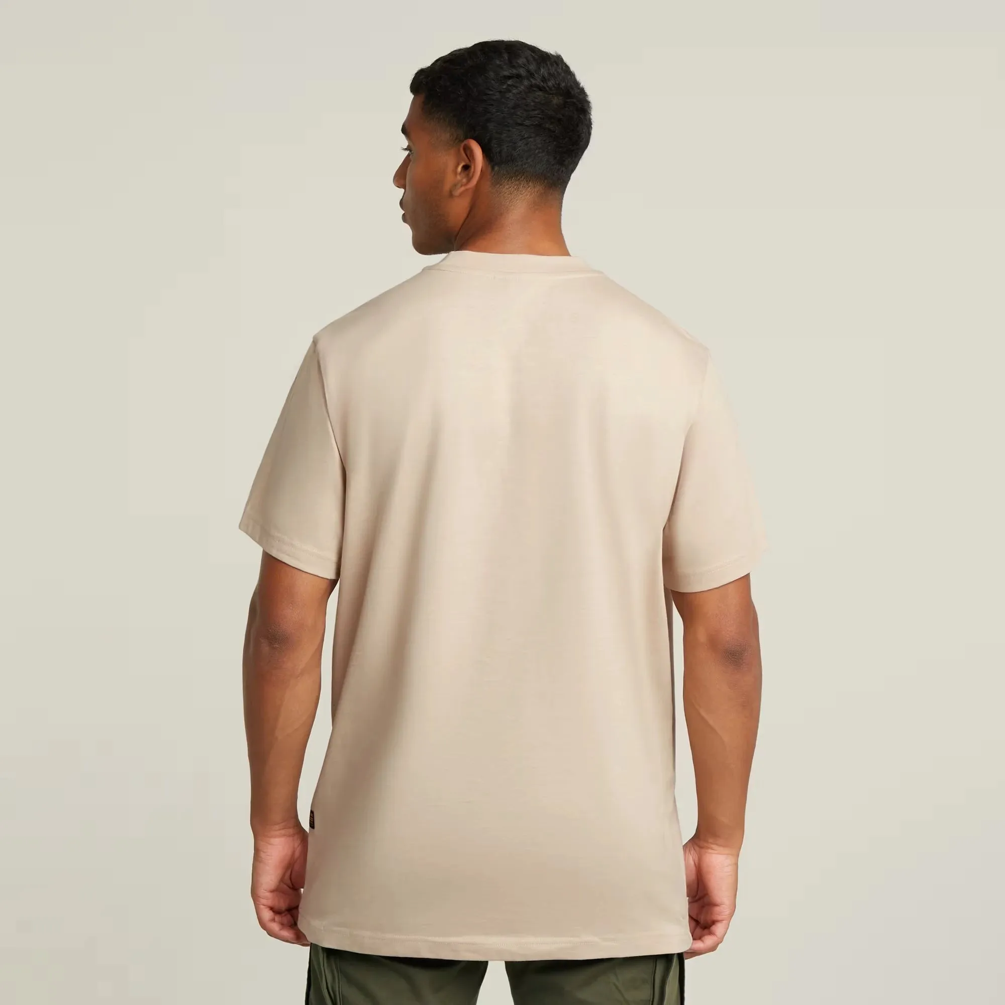 Burger Box Rain Loose T-Shirt (Beige) - D26478-C336-1214