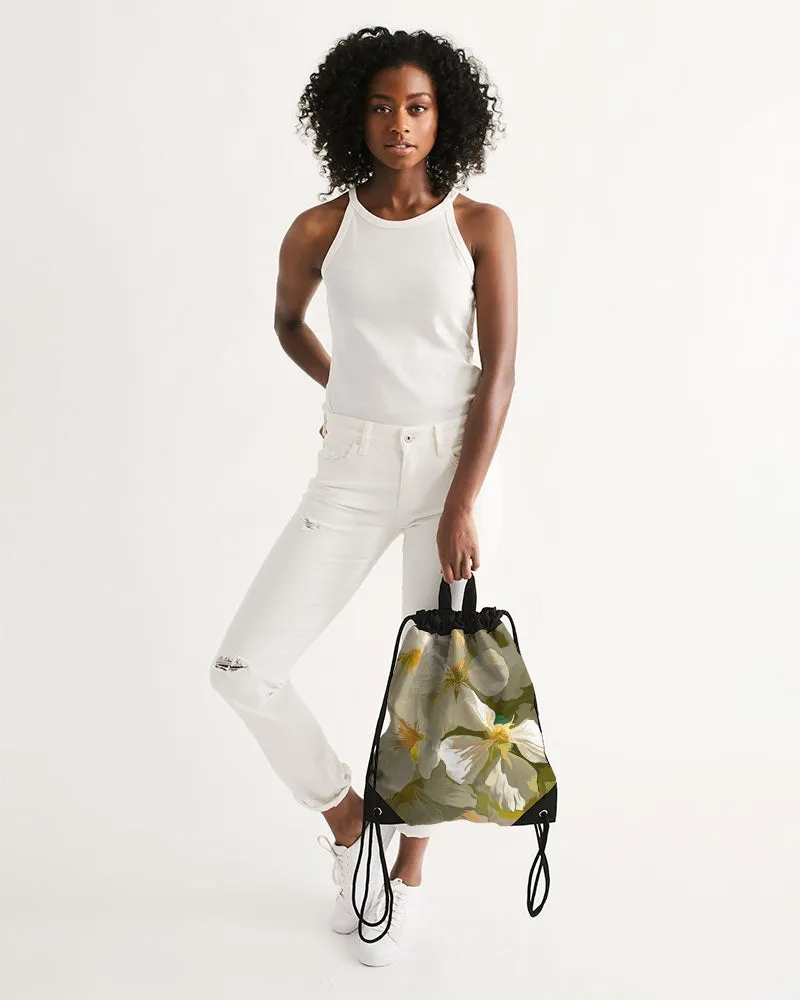 Cherry Blossom Chroma Passion Premium Canvas Drawstring Bag