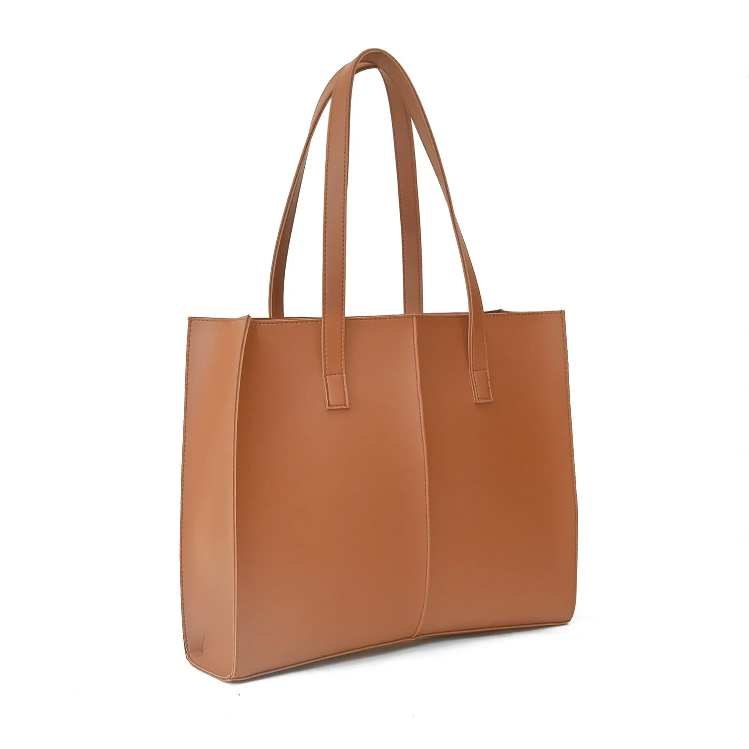everyday tote bag brown
