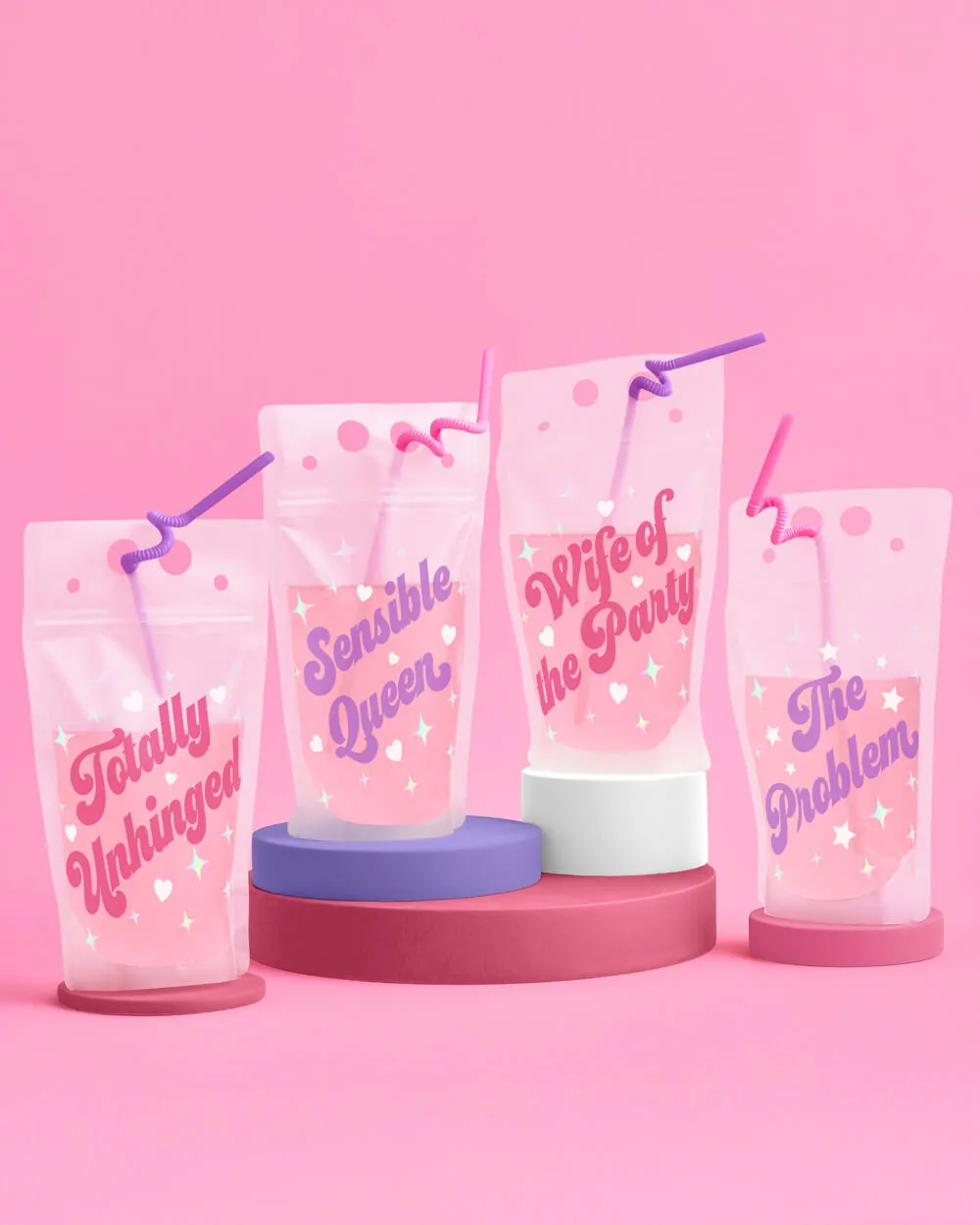 Guess Who 2.0 Pack - sippers   straws