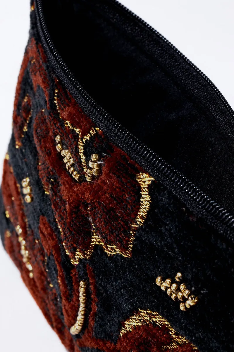 Handmade Jacobean Clutch