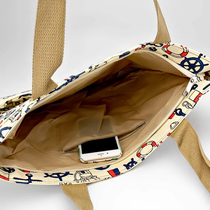 iLLASPARKZ Anchor Print Tote Bag