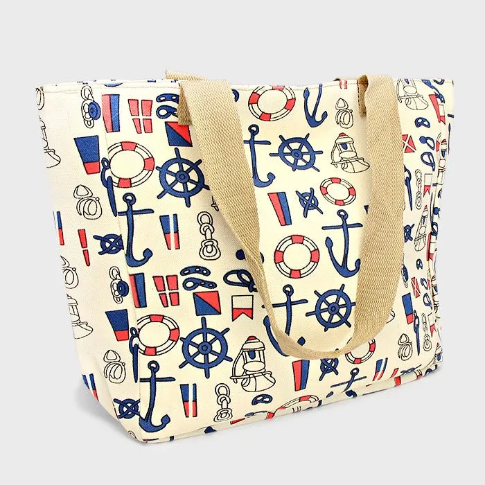 iLLASPARKZ Anchor Print Tote Bag