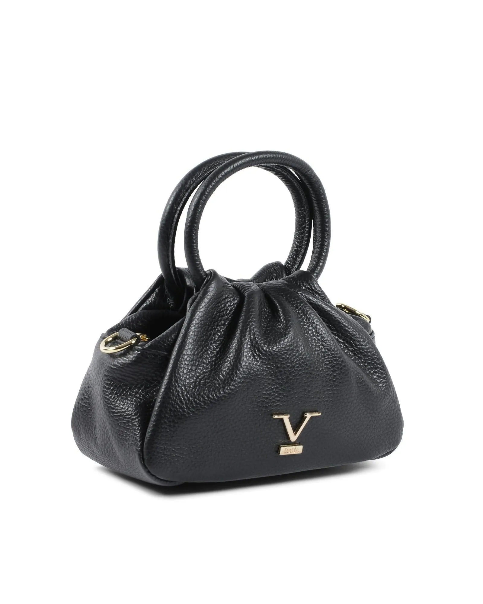 Luxury Black Leather Mini Bag
