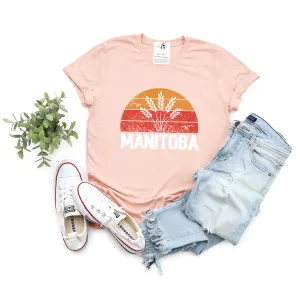 Manitoba Tee || Heather Peach