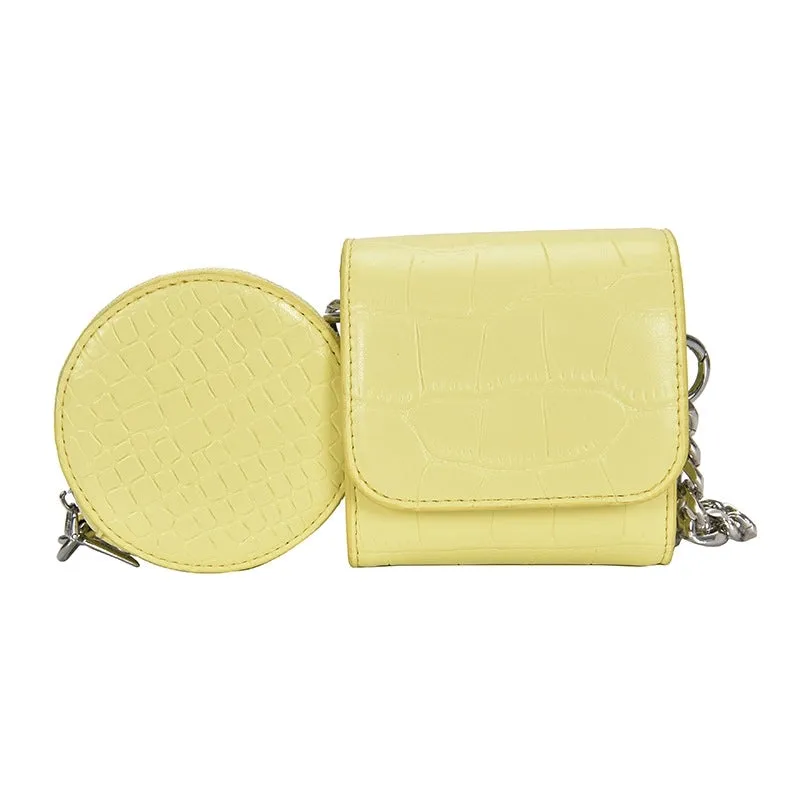 New  Simple  Versatile Solid Color One-shoulder Mother-and-child Bag