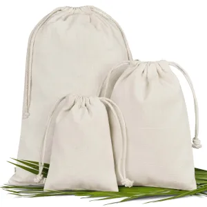 Okiyo Chikara Cotton Drawstring Pouch - 220gsm