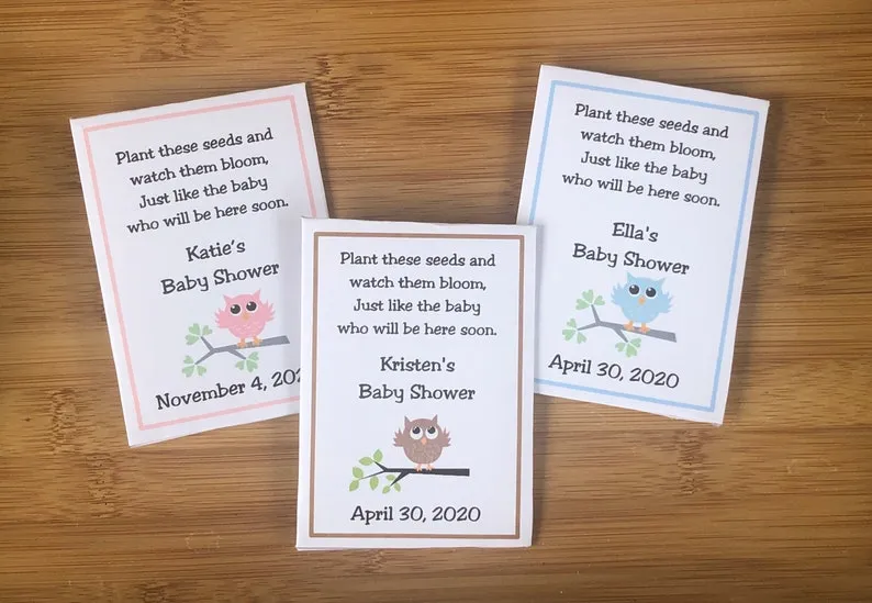 owl seed packets