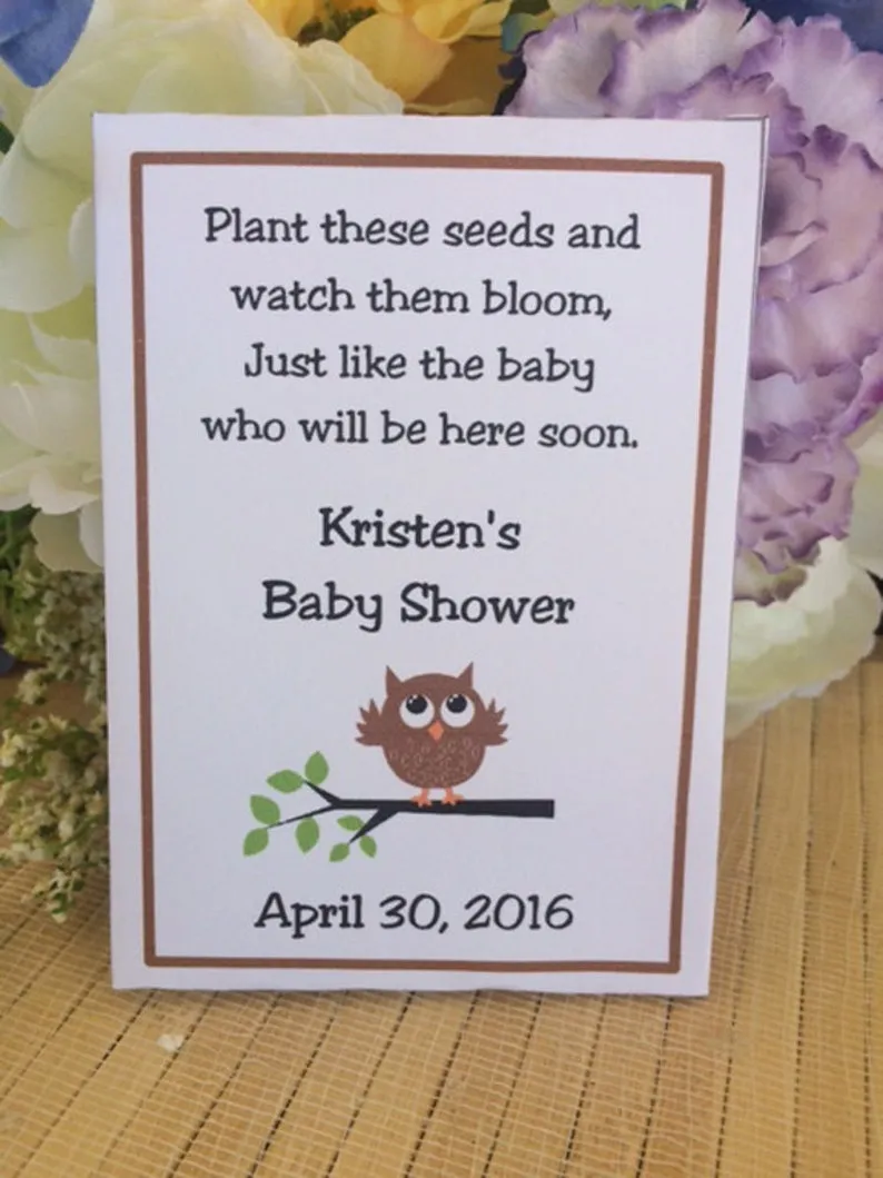 owl seed packets