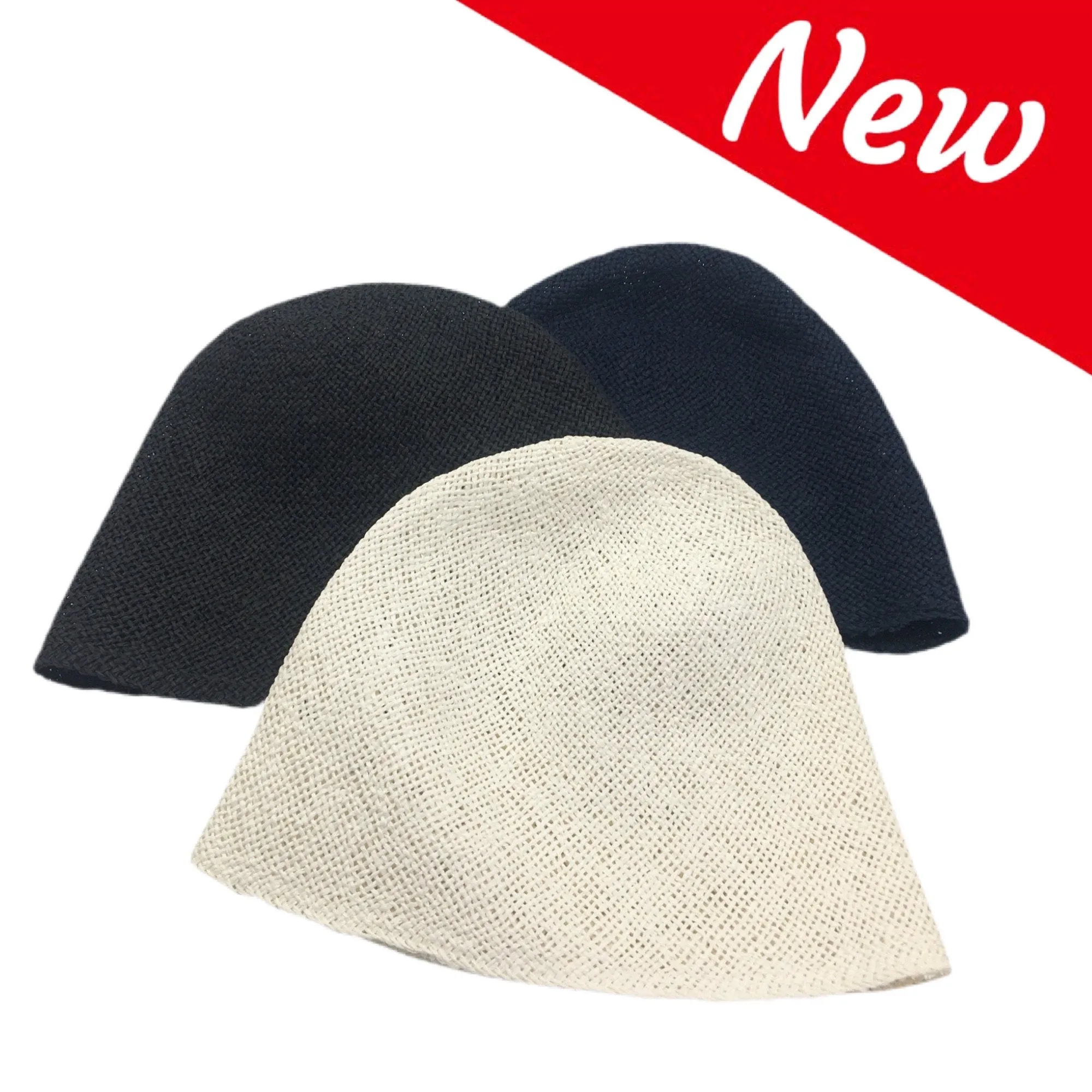 Paper Straw Hat Bodies for Millinery and Hat Making
