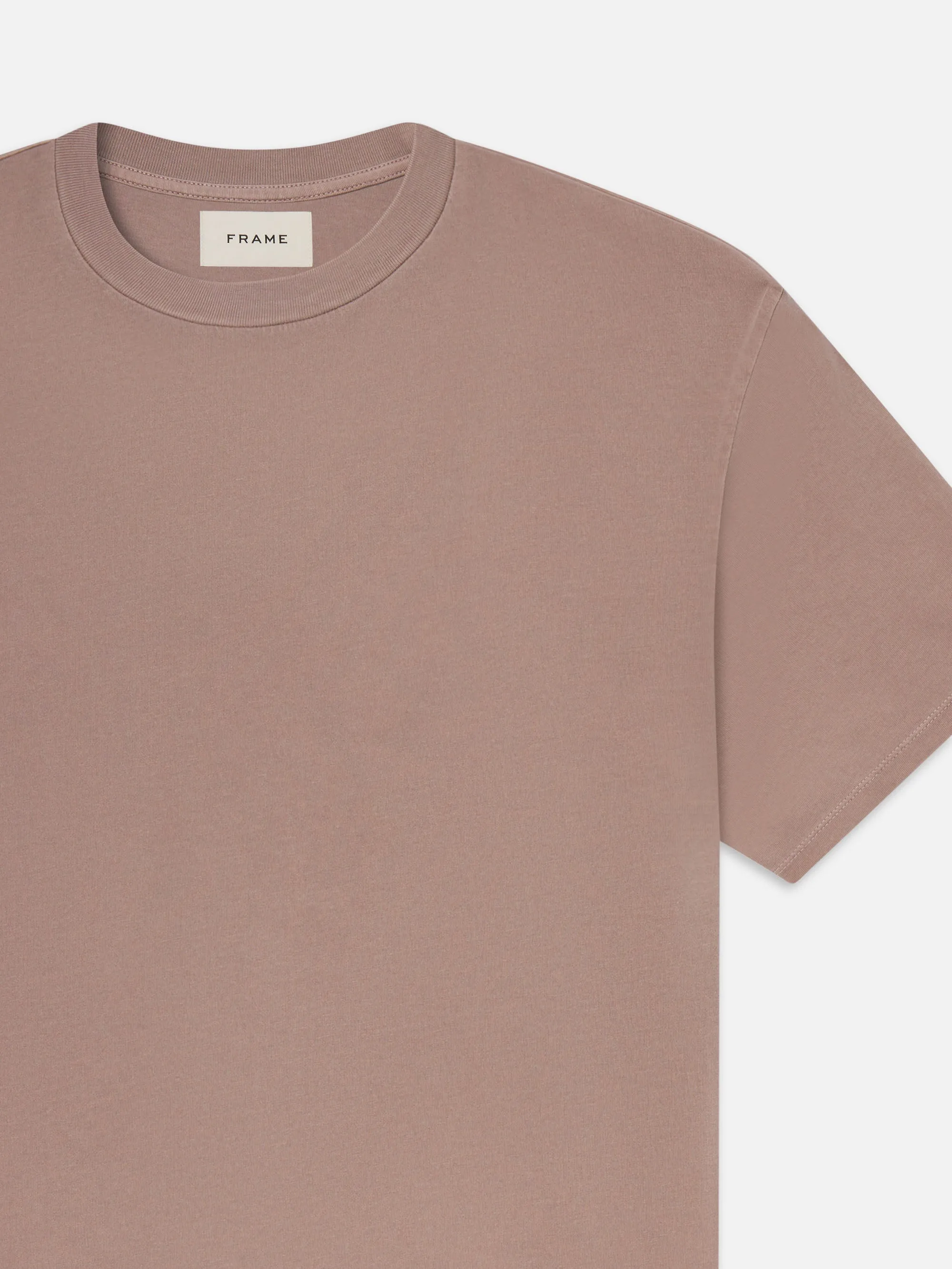 Relaxed Tee -- Dusty Pink