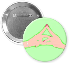 Sorority Hand Sign Button