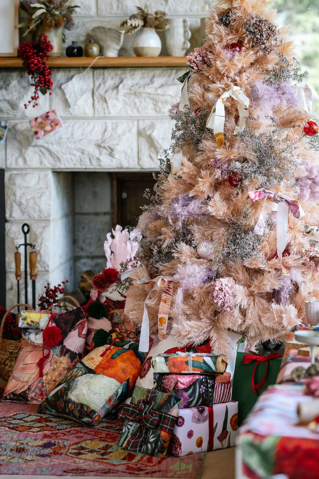 The Botanist Santa Stocking