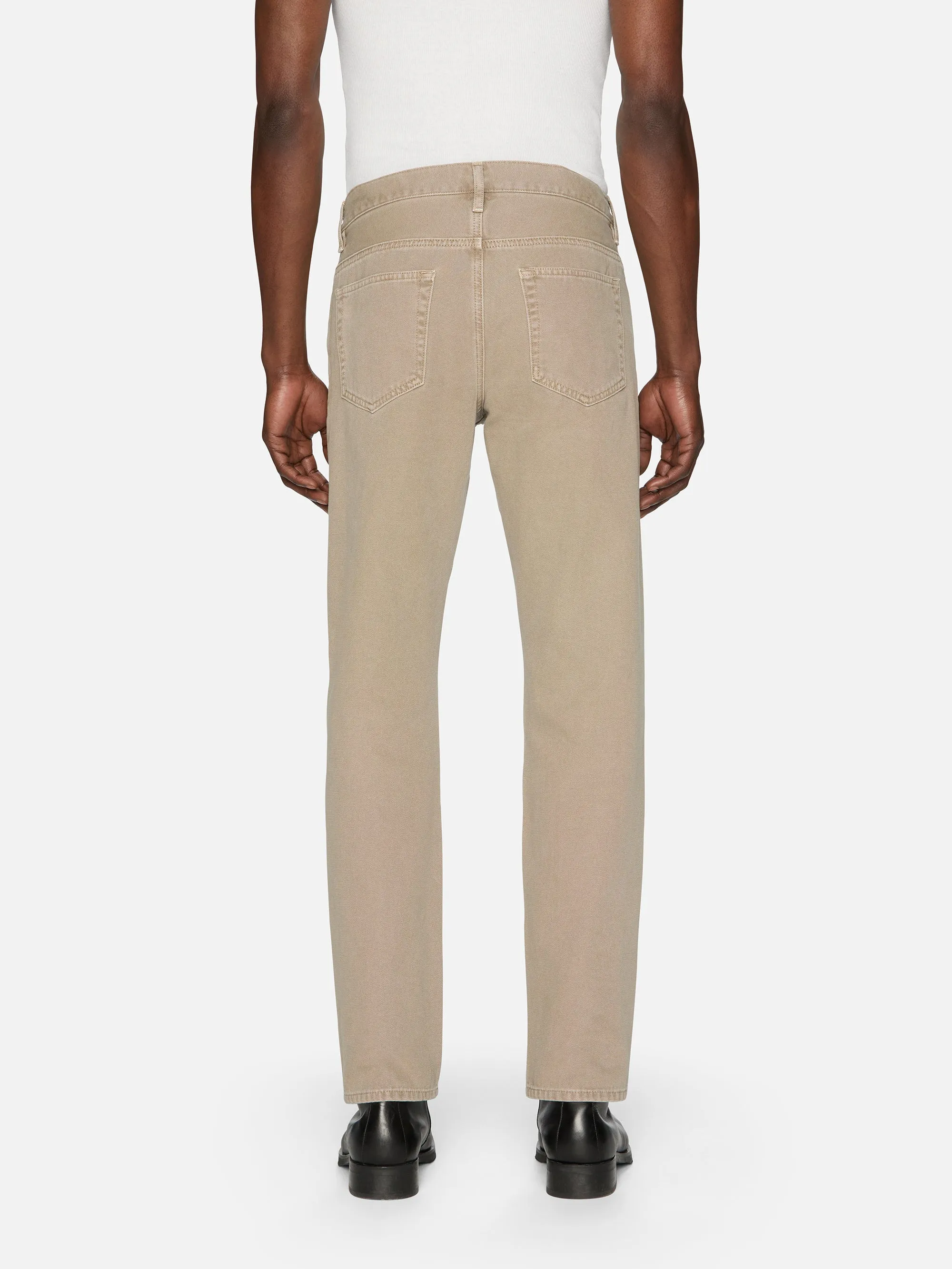 The Straight Jean -- Vintage Khaki