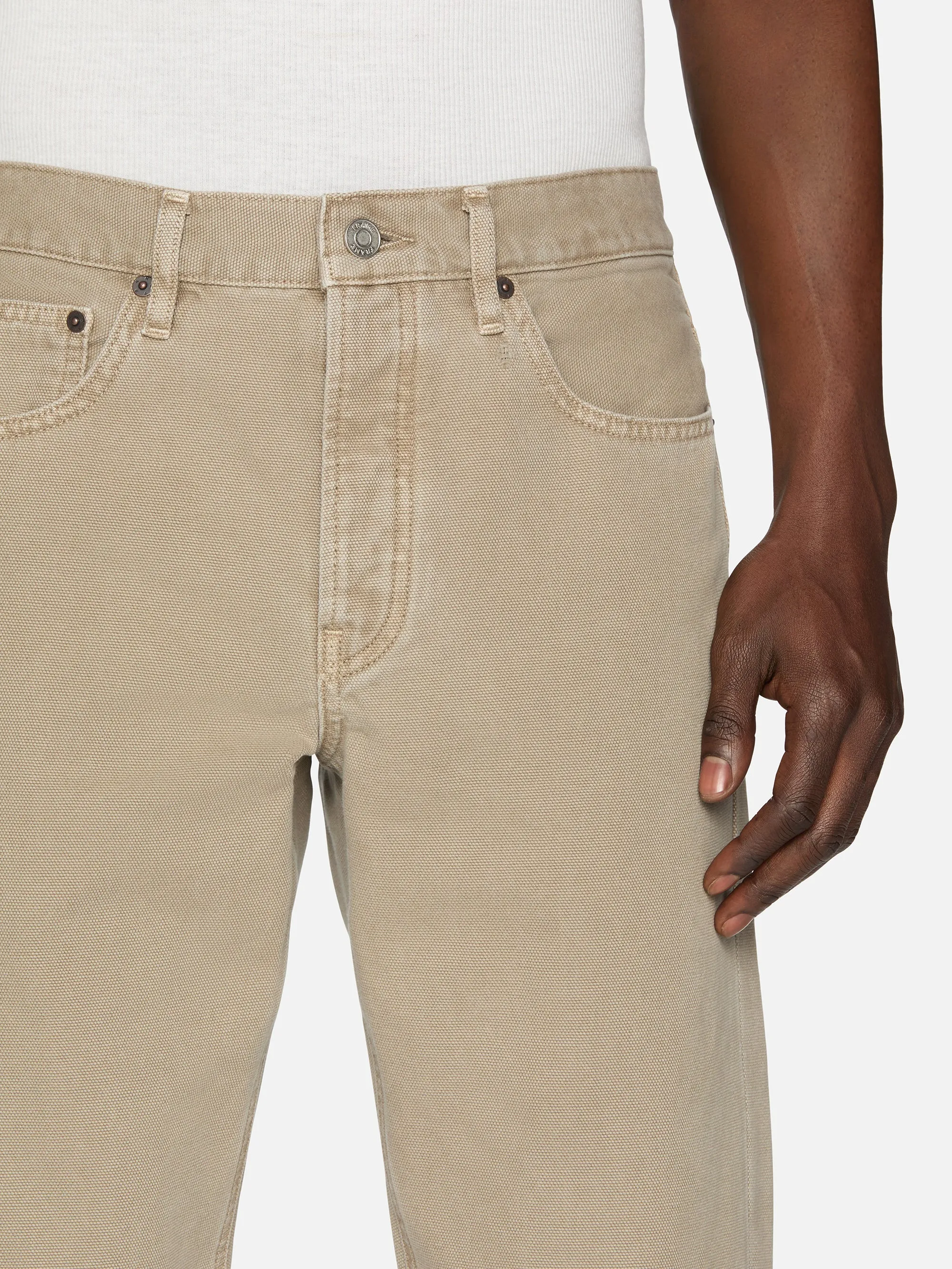 The Straight Jean -- Vintage Khaki