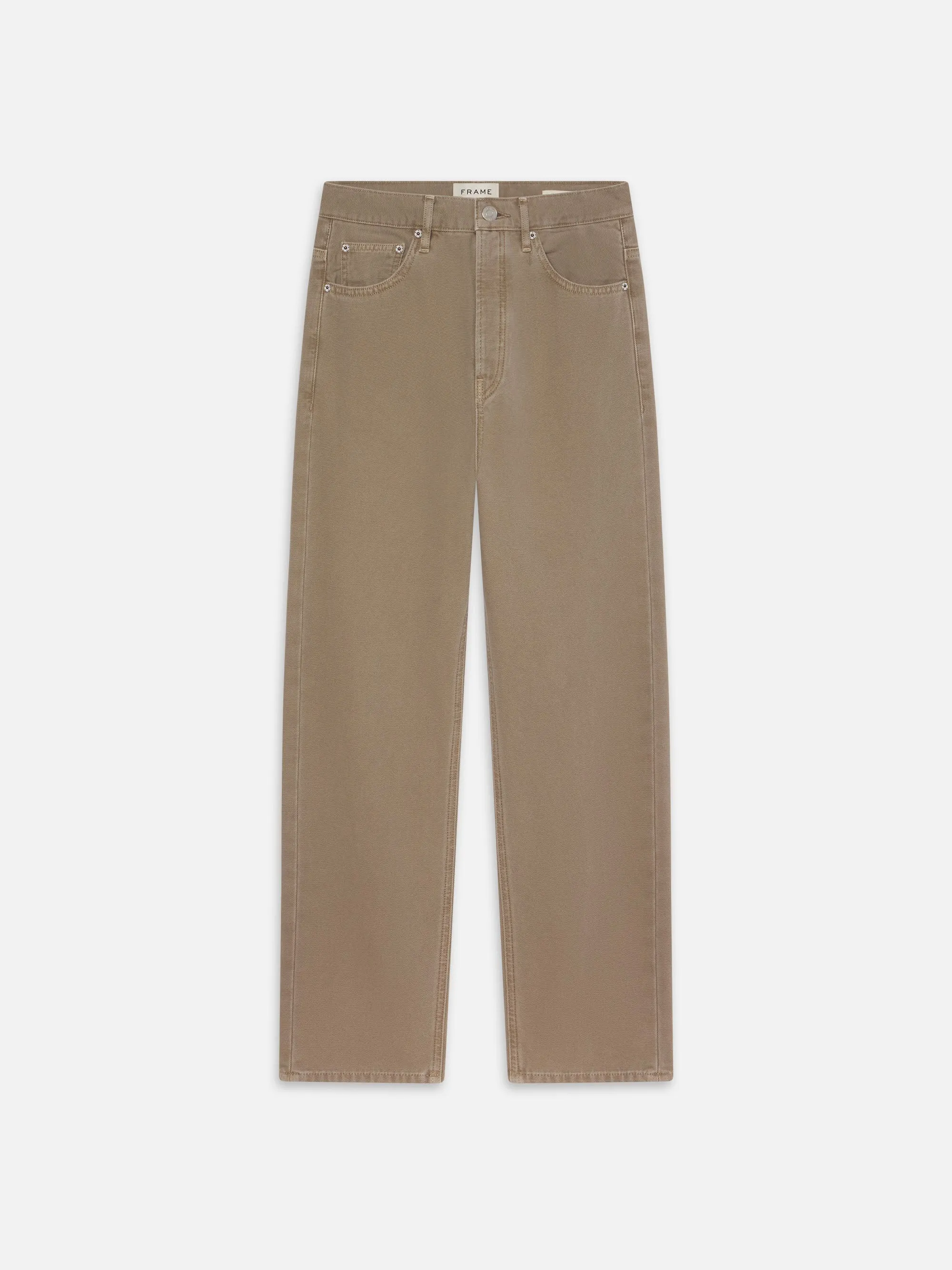 The Straight Jean -- Vintage Khaki