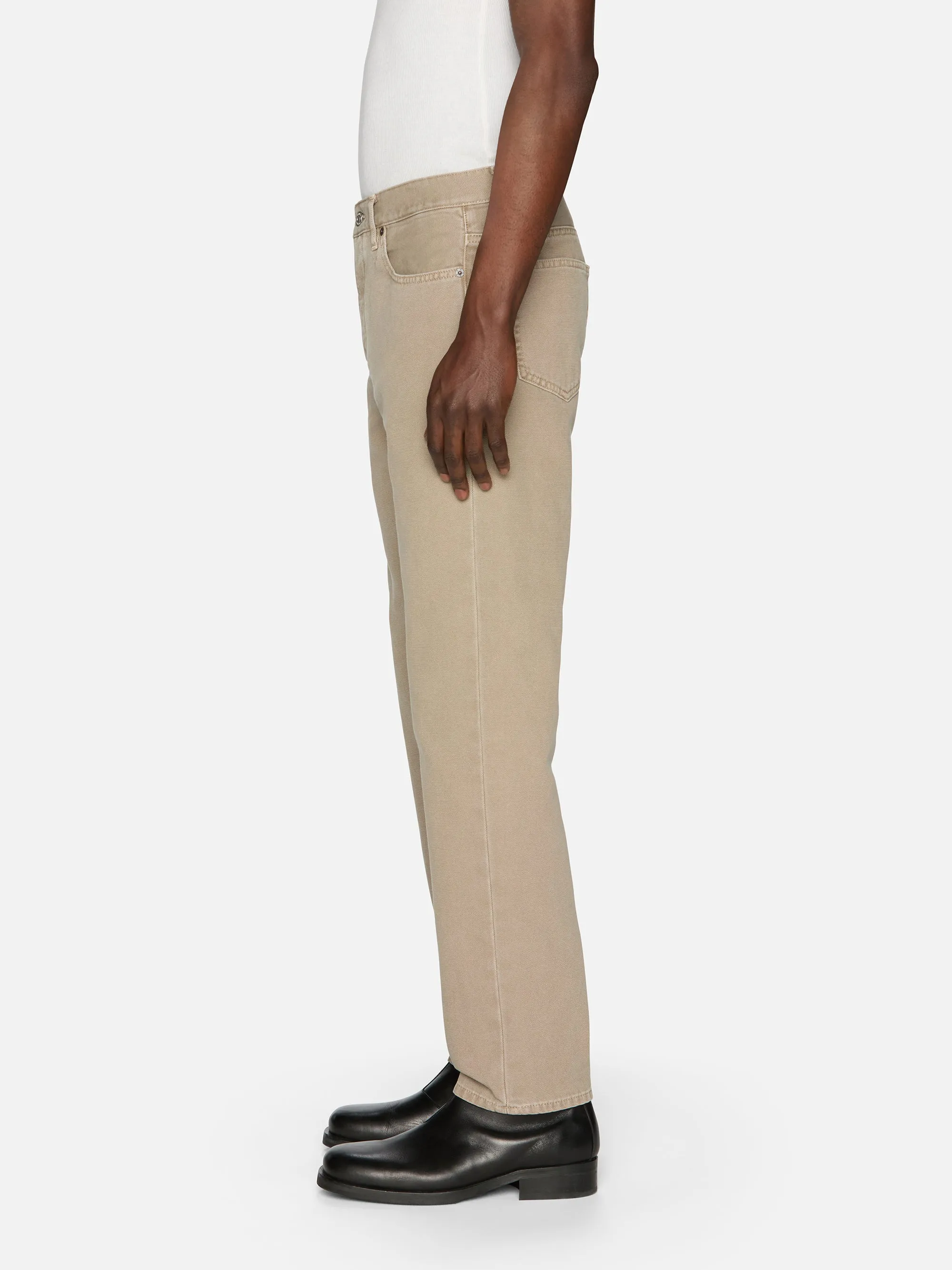The Straight Jean -- Vintage Khaki