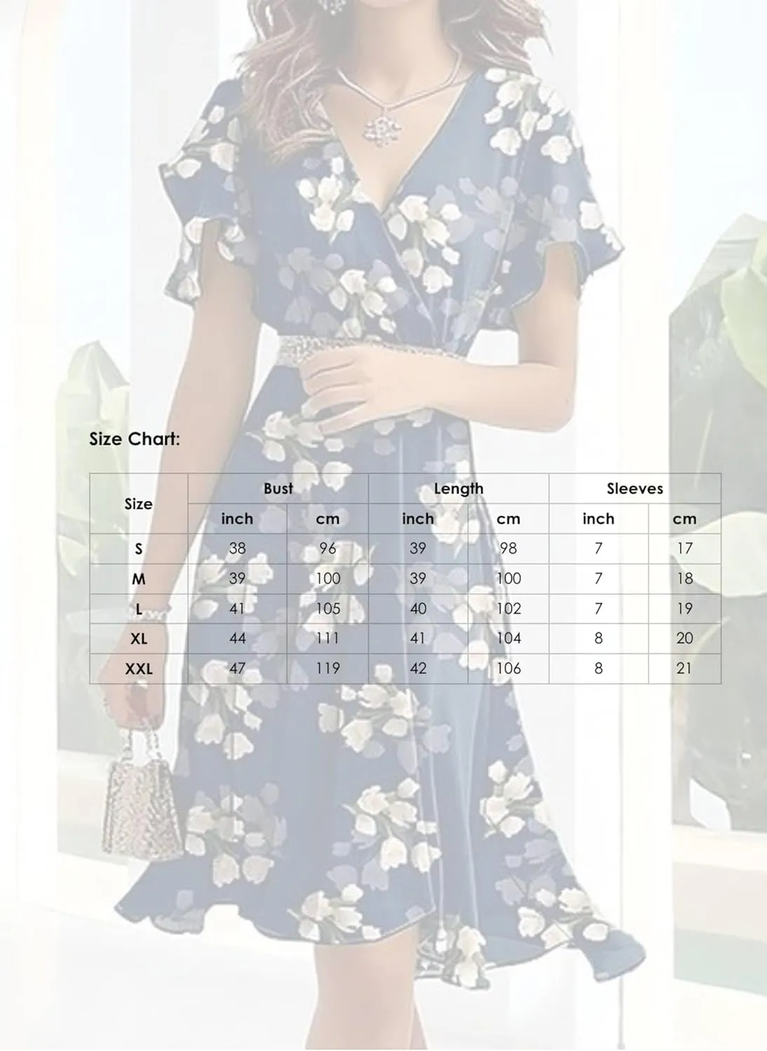 Women's Summer Dresses 2025 Casual Short Sleeve V Neck Ruffle Floral Print High Waist Flowy Mini Dress with Belt