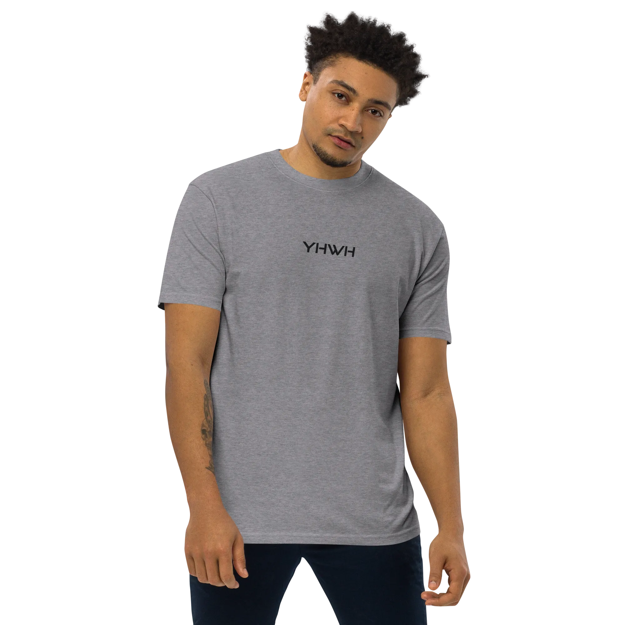 YHWH Men's/Unisex Embroidered Tees