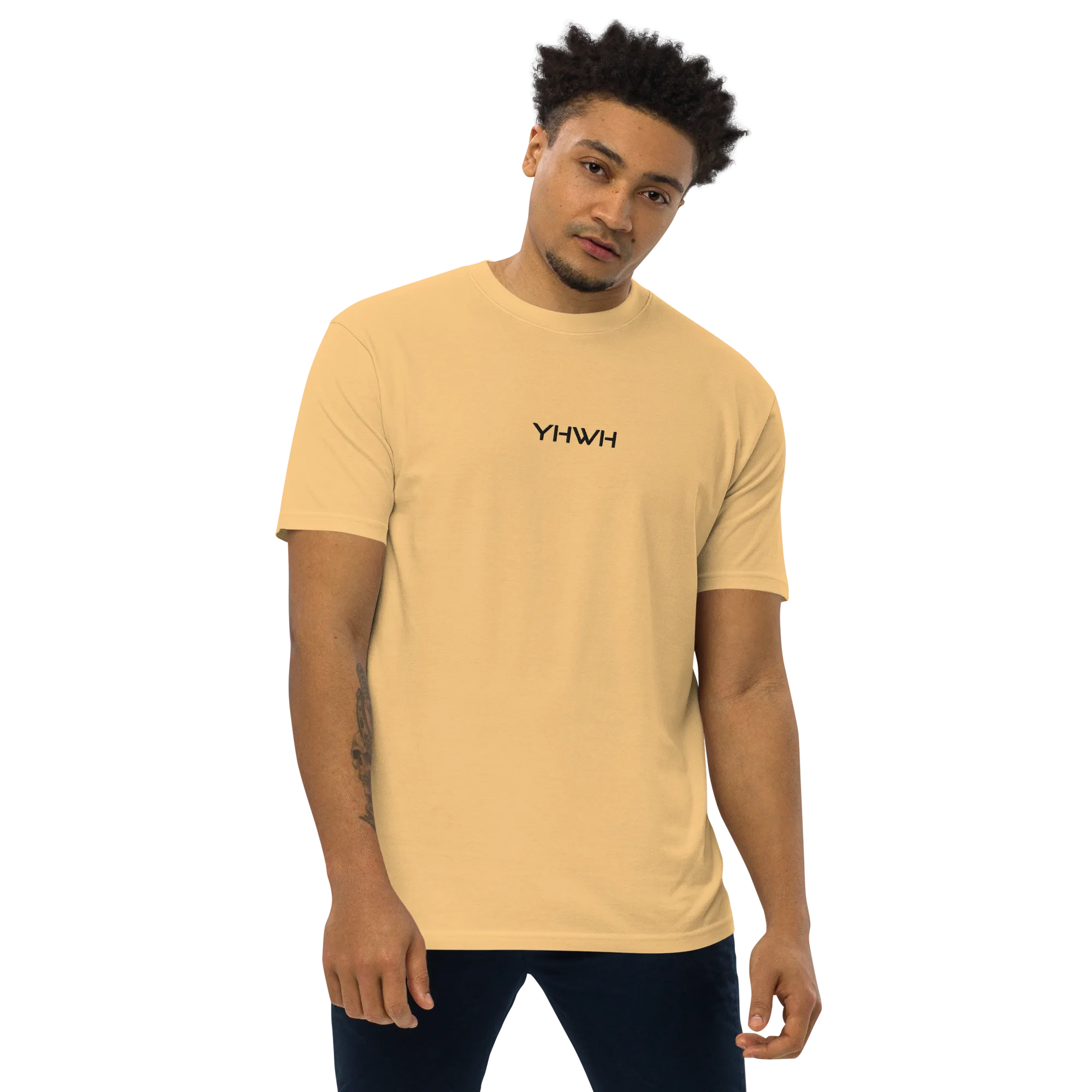 YHWH Men's/Unisex Embroidered Tees